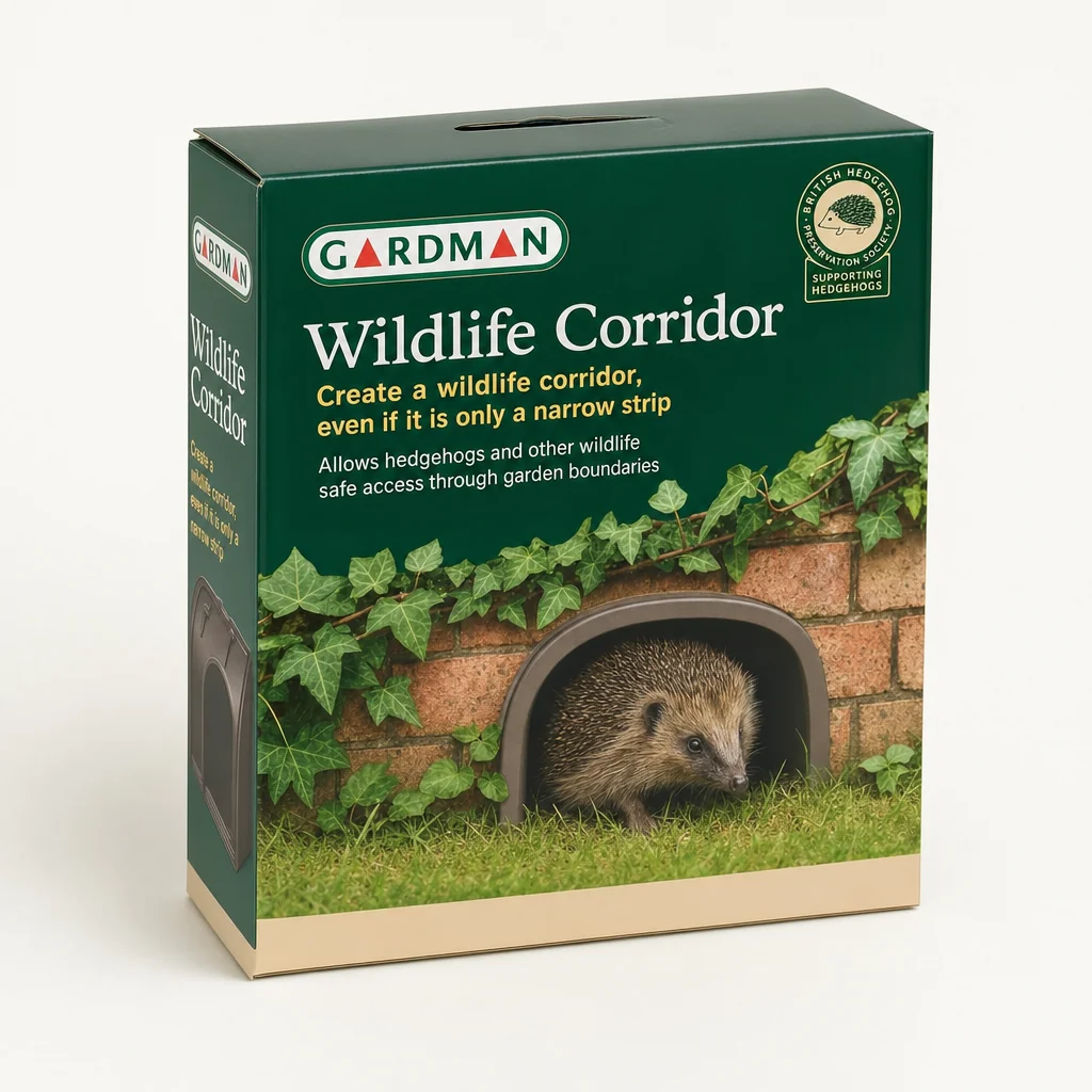 Create a wildlife corridor, even if it is only a narrow strip