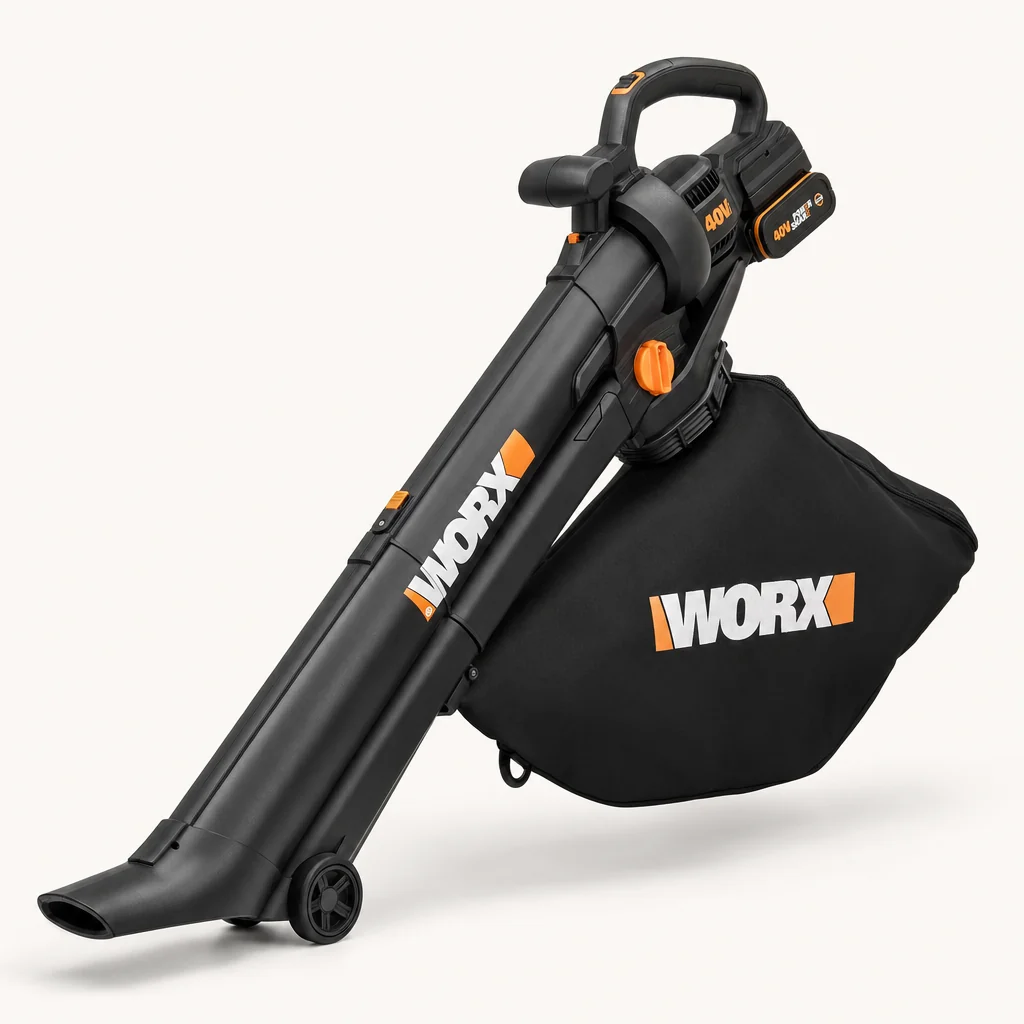 WORX WG583 40V Cordless Blower Vac Mulcher
