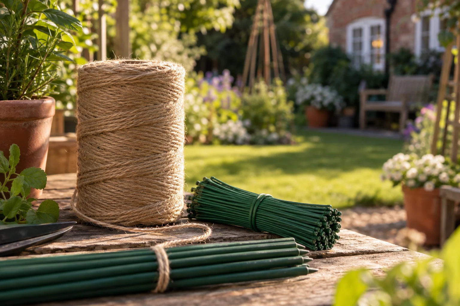 Garden Twine, Ties and Plant Supports That Actually Hold Up