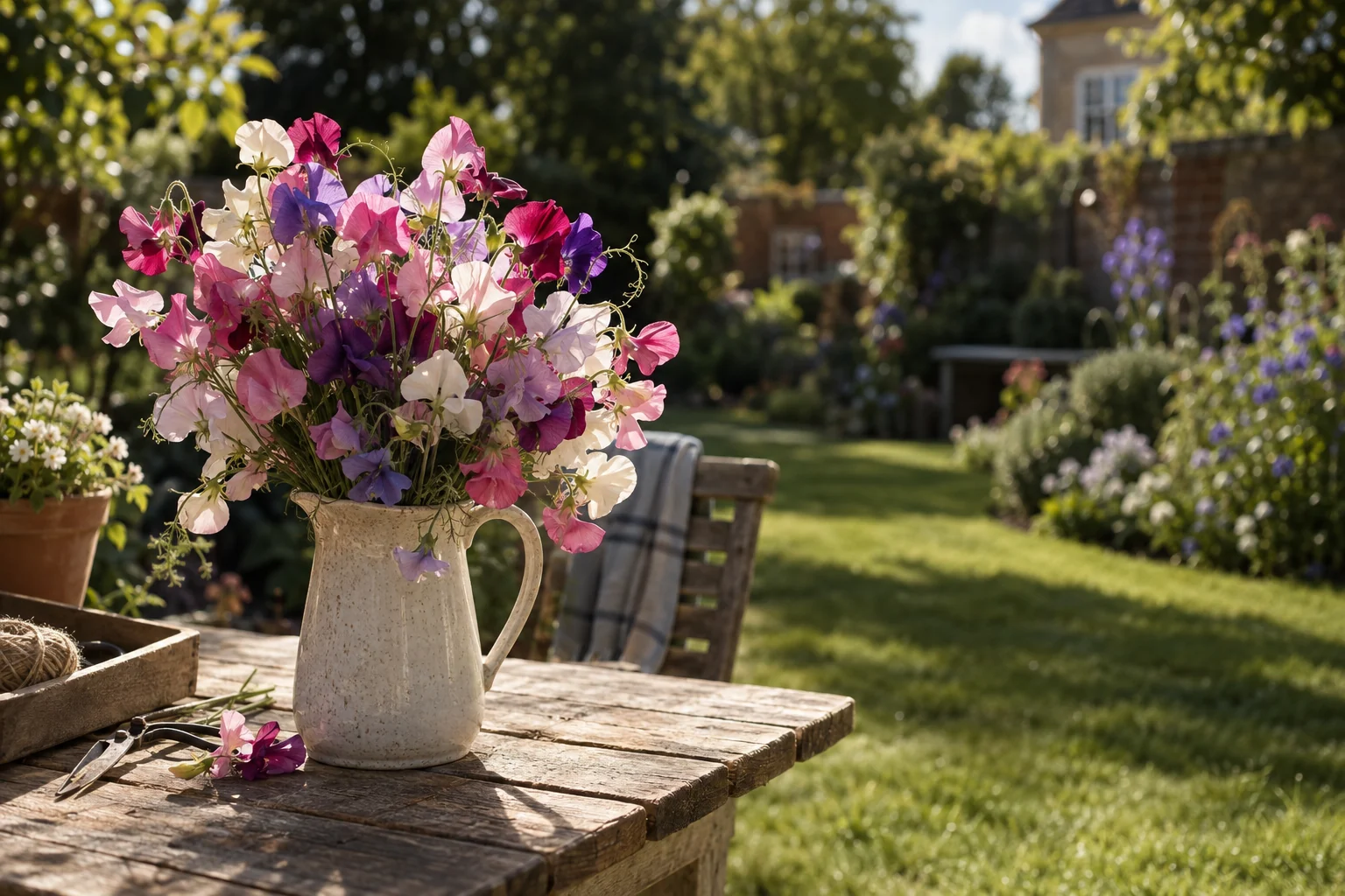 How to Grow Sweet Peas for Armfuls of Scented Flowers