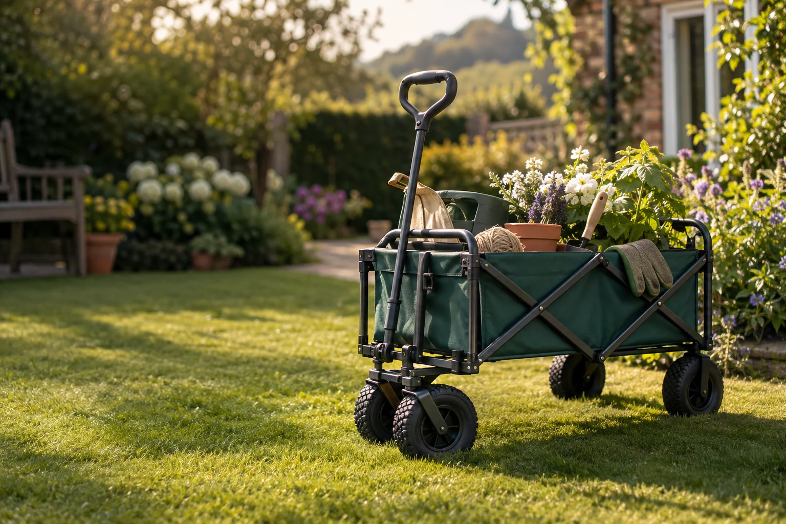 The Best Garden Wagons and Folding Trolleys for Hauling Everything