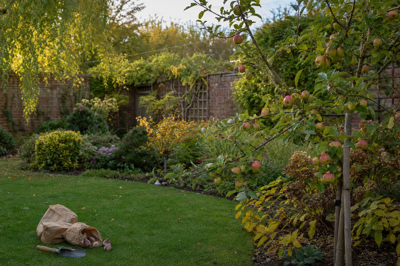 A UK garden in September